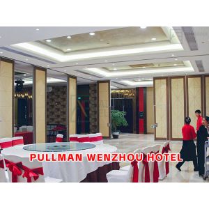 Buy cheap Pullman Wenzhou Hotel：Acoustic Movable Partition Wall with STC Rating 42-56dB and 105CM Thickness for Banquet Halls and Exhibition Halls from wholesalers