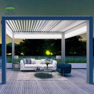 Buy cheap Best Prices New Light Duty Type Aluminium Louver Blade Pergola Louver Roof Louvre Pergola Aluminum Custom Aluminum Roof  L001 from wholesalers