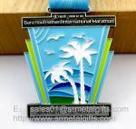 Buy cheap Metal Challenge Awards Medal with ribbon, custom enamel color filled challenge medals from wholesalers