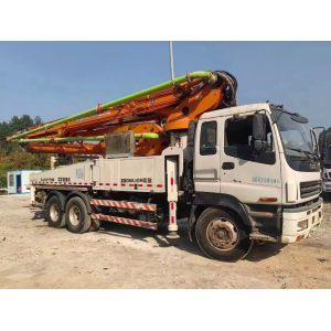 Buy cheap Used concrete boom pump Zoomlion 40m Concrete Pump Truck with 2013 Years of and After-sales Service from wholesalers