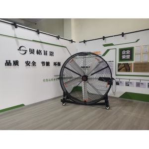 Maneuverable And Mobile Industrial Fans For Fitness Center Free Standing