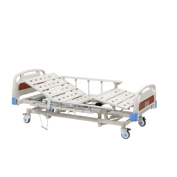 Buy cheap Side Silcent Wheels ICU Hospital Bed / Remote Folding Medical Bed from wholesalers