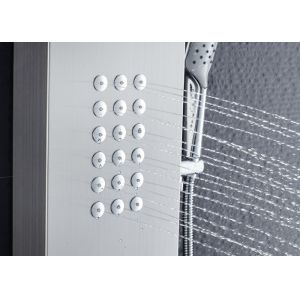 OEM / ODM ROVATE Shower Panel With Waterfall Head Water Temp Accurate To ±1°C