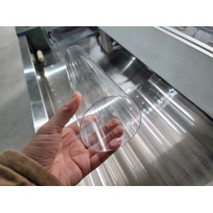 PC Transparent Pipe Extruder Line With ABB Inverter