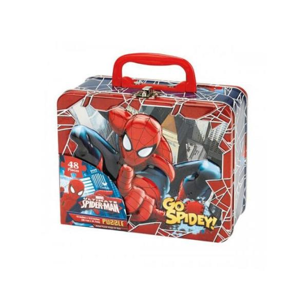 Quality Spider-Man Puzzle Tins with Handle for sale