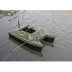 Buy cheap DEVC-308 camouflage catamaran bait boat / rc fishing bait boat 2.4GHz Remote Frequency from wholesalers