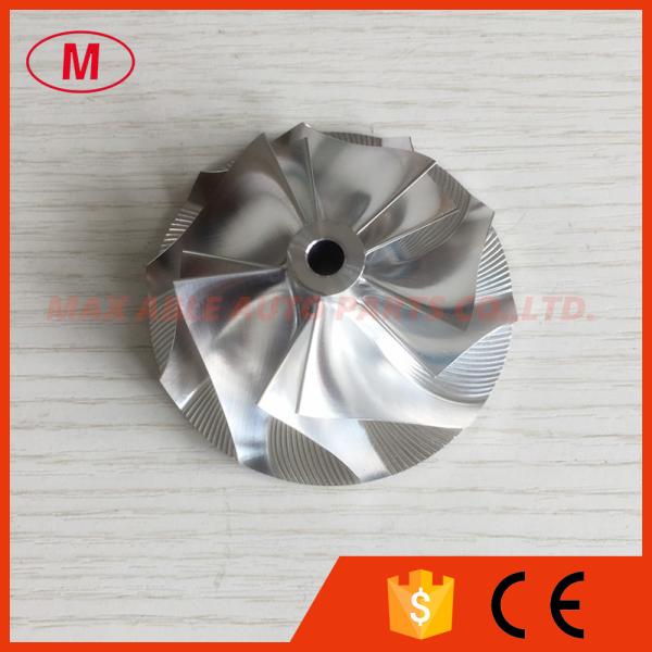 Buy cheap CT20B 48.04/68.00mm 5+5 Blades turbo aluminum 2618/milling/billet compressor wheel for TOYOTA from wholesalers