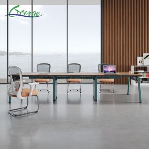 Conference Desk Office Conference Table with Capacity Options in Rectangular