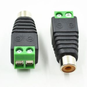 Buy cheap UTP Cat5 Cat6 Cable Audio Video AV Female RCA to Screw Terminal Blocks from wholesalers