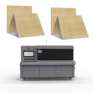 Buy cheap 2100x1450x1600mm Single Pass UV Printer with 5L Per Color Ink Capacity Optional Plasma Installation Based Material Effect Requirements from wholesalers