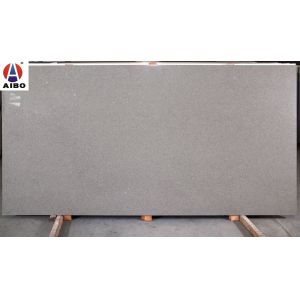Buy cheap Class 3 Artificial Grey Crystal Quartz Stone Slab For Vanity Top from wholesalers