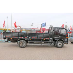 Buy cheap New Light Cargo Truck Black Color 145hp Diesel Engine Loading 8 Tons Single And Half Cab from wholesalers