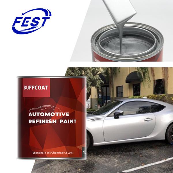 Suction Feed 1.3-1.5mm Car Silver Metallic Paint 1K Auto Paint Car Refinish