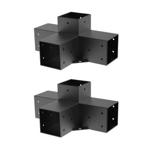 Buy cheap Sustainable Iron 3 Arm Pergola Stainless Steel Corner Bracket for 4x4/6x6 Wood Posts from wholesalers