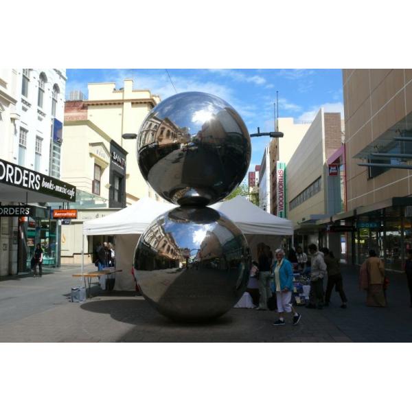 Quality Sliver Inflatable Mirror Ball for release meeting for sale