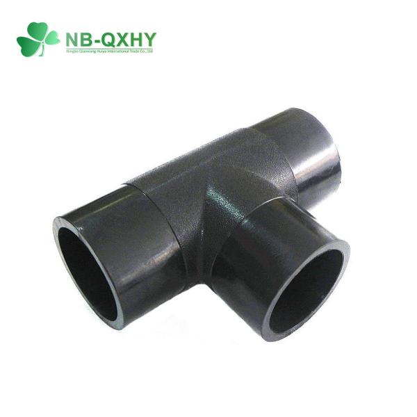 Butt Welded HDPE Fitting 3 Way Equal Tee for Water Supply Welding Type