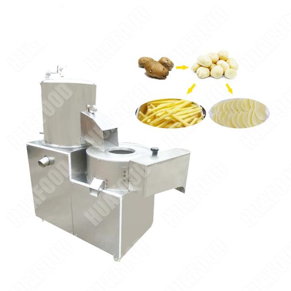 Quality Multi function automatic sweet potato peeling and cutting processing machine for sale