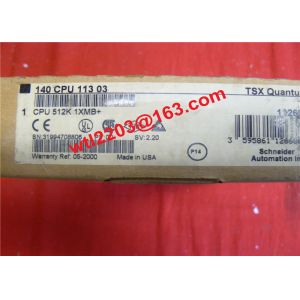 Buy cheap 140CPU11303 Schneider Modicon Quantum CPU  Modicon Quantum Processor Programmable from wholesalers