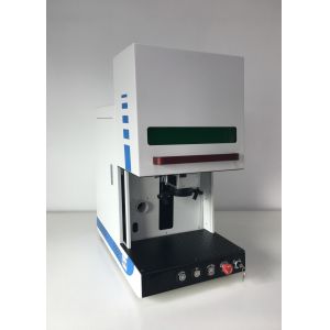 Buy cheap 30 Watt Laser Marking Equipment , Air Cooling Laser Engraving Machine For Metal from wholesalers