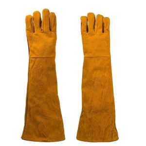 Buy cheap 35cm 40cm Impact Resistant Leather Work Gloves Thornproof from wholesalers