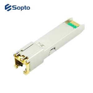 Buy cheap RJ45 1000BASE-T Copper Sfp Fiber Optic Transceiver Module from wholesalers