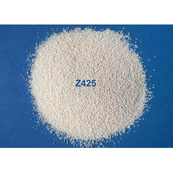 Quality White Ceramic Blasting Media Shot Peeing Zirconia Beads Z850 For Automotive Industries for sale