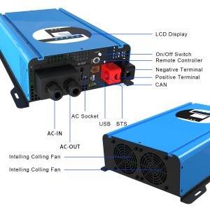 3000 Watt Bidirectional DC AC Inverter 12V Dc To AC 220V Ups Power Inverter 50