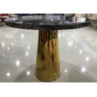 Buy cheap Minimalist Wrought Iron Marble Coffee Table product