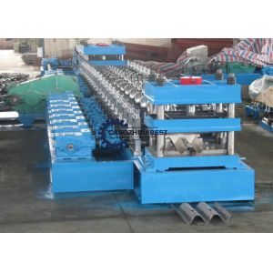 Buy cheap 2&3 Waves Saftey Barrier Highway Guardrail Roll Forming Machine Complete Line from wholesalers