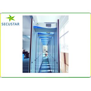 Buy cheap Sound And Led Alarm Walk Through Body Scanner 24 Zone With Dangerous Metal Object Detection from wholesalers