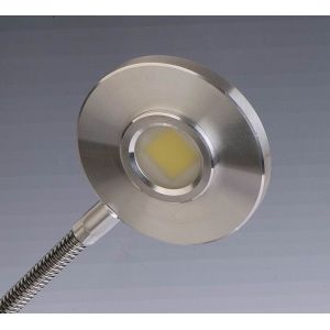 Buy cheap 5W Silver Reading Light, High Bright Adjustable Led Desk Table Lamp Clamp For Night Vision from wholesalers