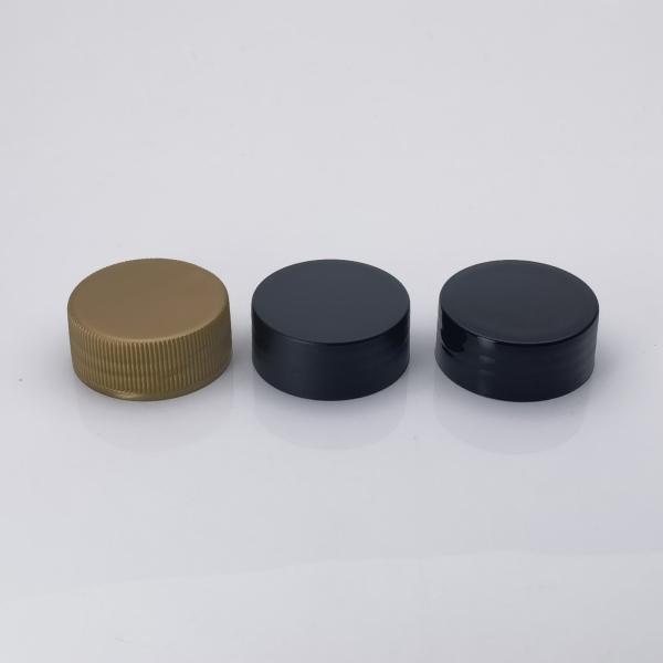 Quality Smooth Striped Surface Plastic Bottle 38MM Screw Cap for sale