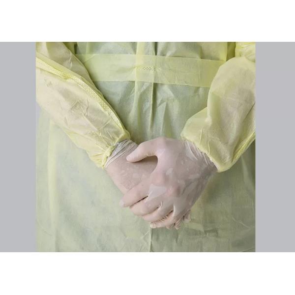 Buy cheap Various Sizes Hydrophilic Disposable Isolation Gowns Available With Extra Long Ties from wholesalers