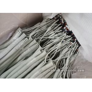 Buy cheap UL20952 Abrasion Resistant Polyurethane Spring Cable from wholesalers