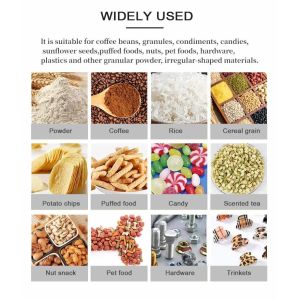 Buy cheap Multifunctional Doublehead Sugar Filling Coffee Beans Weighing Packing Machine 500g 1000g 450*470*1750MM Commodity from wholesalers