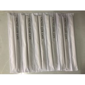 21CM -24CM TENSOGE/TWINS Dispossiable Bamboo Chopsticks with fall paper wrapped