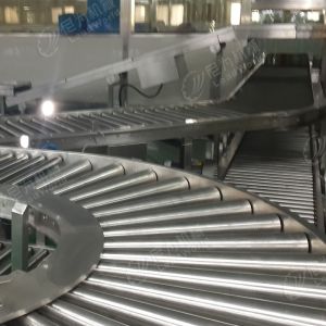 Buy cheap Assembled Line Roller Table Conveyor Gravity Belt Roller Conveyor System For Boxes Bags Trays Transmission from wholesalers