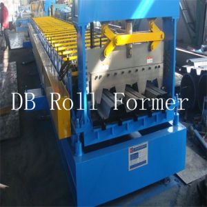 Sheet Metal Decking Roll Forming Machine with PLC Controlling System for