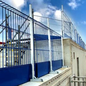 Buy cheap Excavations Metal Fall Protection Barrier Quick Modular Assembly from wholesalers