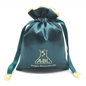 Buy cheap OEM ODM Fabric Drawstring Gift Bags 100% Silk Drawstring Bag from wholesalers