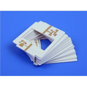 China TMM10i Double-Sided PCB with 0.7mm Thickness and Pure Gold Finish for Microwave and RF Applications by Bicheng Technologies Limited on sale