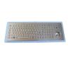 Buy cheap IK09 Panel Mounted Keyboard IP67 SUS304 With Optical Trackball from wholesalers