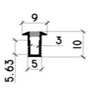 Buy cheap Stair Nosing LED Profile Small Aluminum LED Profile for Mini LED Strip Lighting Recessed Mounted from wholesalers