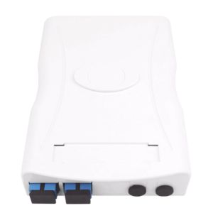 Buy cheap 2 Cores UPC Plastic Fiber Optic Faceplate Socket Panel for Wall Mounted Installation from wholesalers