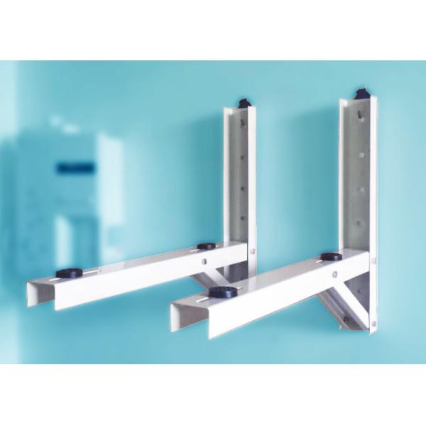 Buy cheap Iron Ac Mounting Bracket White Triangle Shape Smooth Surface from wholesalers