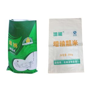 Buy cheap Bopp Laminated Pp Woven Rice Sacks Double Stitched Environment Friendly from wholesalers
