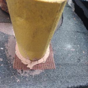 90% Filter Rating Cast Iron Slag Stopper Fireproof Filter Mesh with 0.2 KG