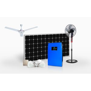 8 H Fast Charging Off Grid Solar System LCD Display Touch Operation