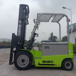 3 Ton Electric Counterbalance Forklift - Eco-Friendly Warehouse Handling