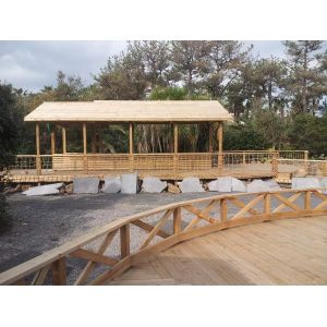 Buy cheap Customized Yellow Synthetic Thatch Roofing Tile for Customized Requirements from wholesalers